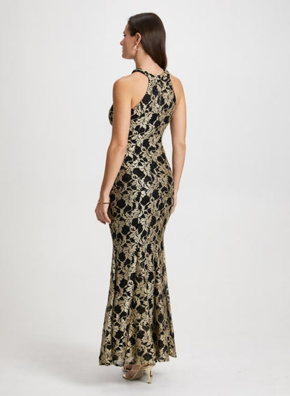Halter Neck Lace Dress