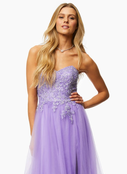 Embellished Corset Detail Gown