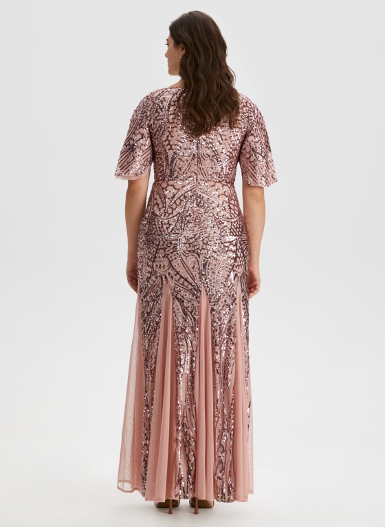 Sequin Detail Dress