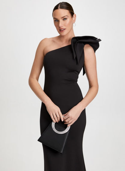 Oversized Flower Detail Dress