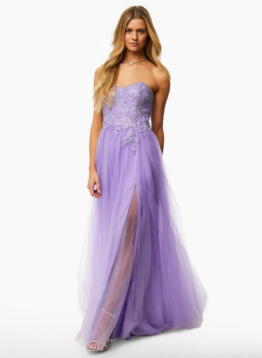 Embellished Corset Detail Gown