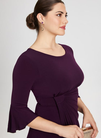 Draped Sheath Dress