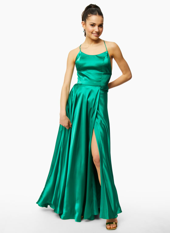 Open Back Dress