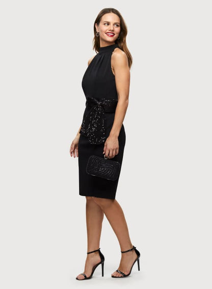 Sequin Bow Dress