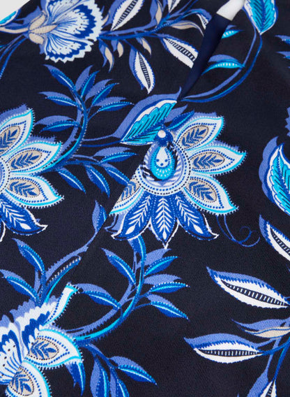 Paisley Print Day Dress